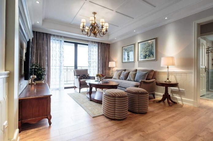 Salon selon les principes du Feng Shui