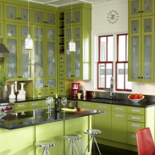 Comment décorer un intérieur de cuisine en couleur pistache ?-0