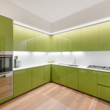 Comment décorer un intérieur de cuisine en couleur pistache ?-1