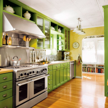 Comment décorer un intérieur de cuisine en couleur pistache ?-4