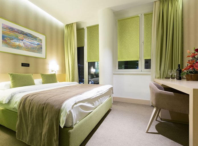 chambre pistache