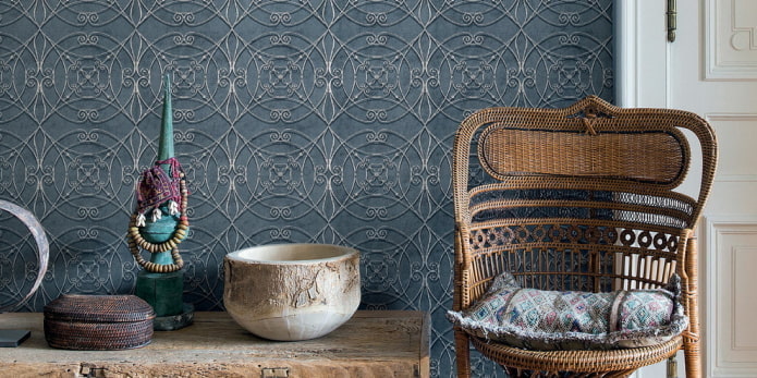 beautiful inwoven wallpaper