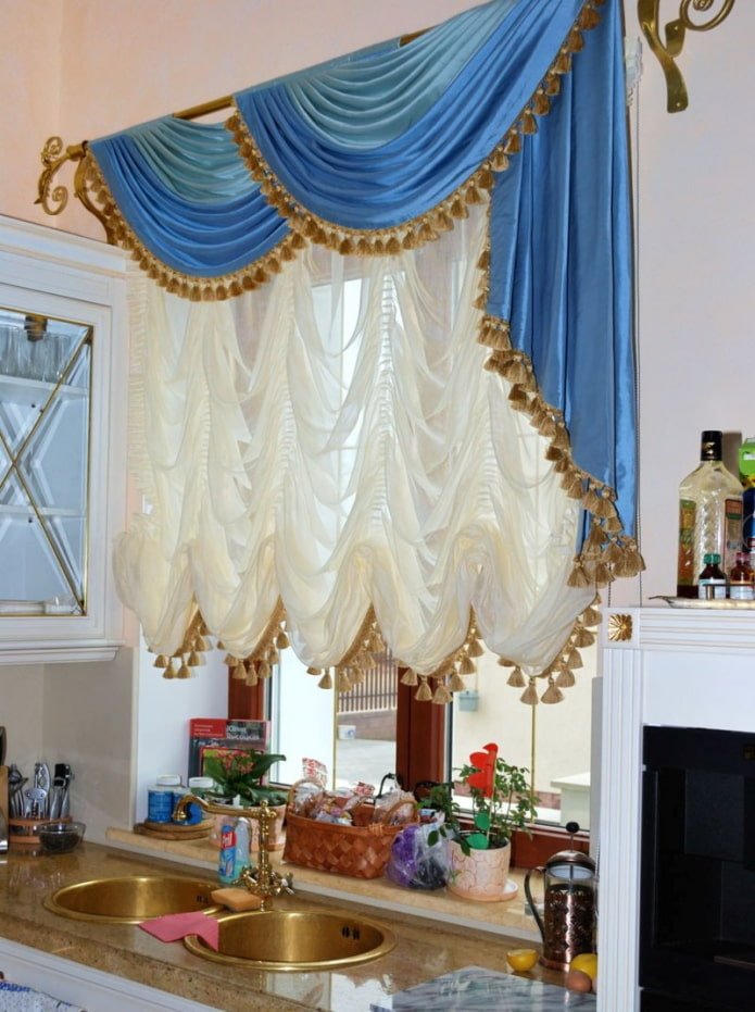 Rideaux de store à franges