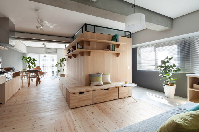 appartement ouvert