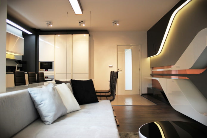 étagères insolites à l'intérieur