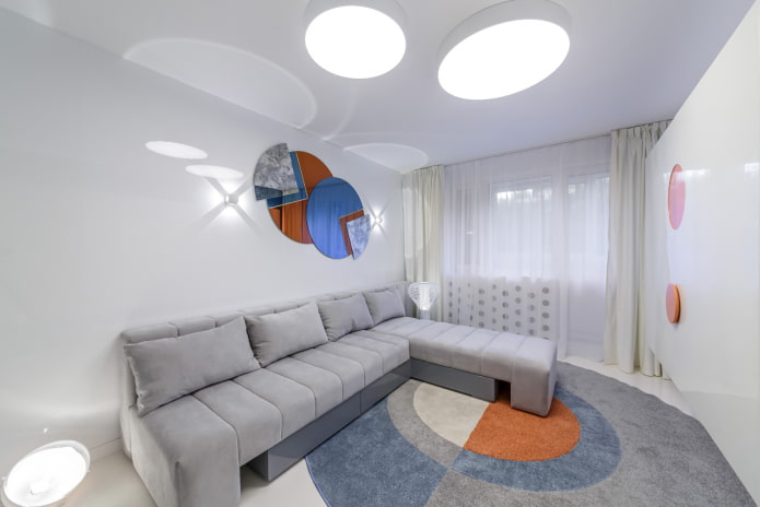 Décoration murale futuriste