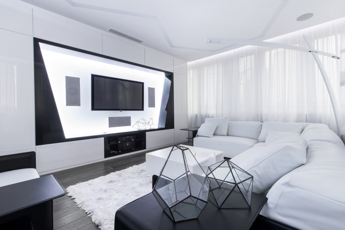 Caisson lumineux pour le mur