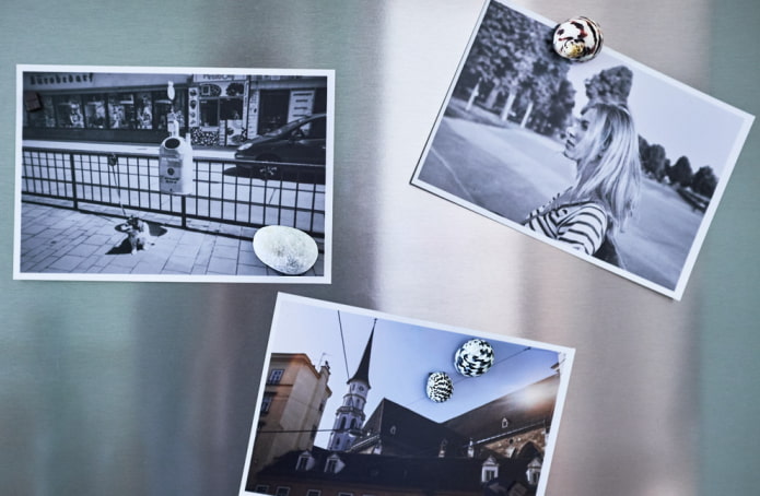Photos d'aimants en galets