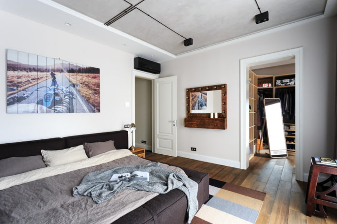 dressing séparé dans la chambre