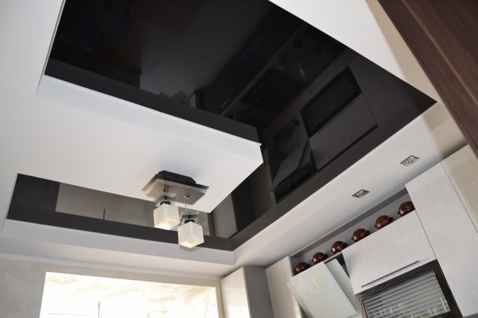 Plafond à deux niveaux