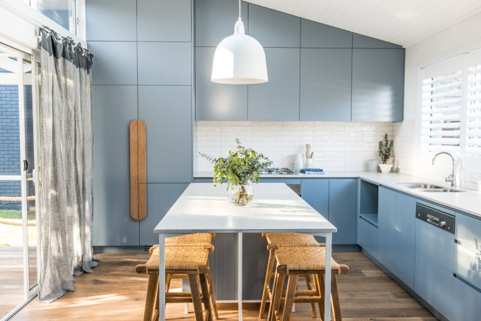 Ensemble de cuisine moderne