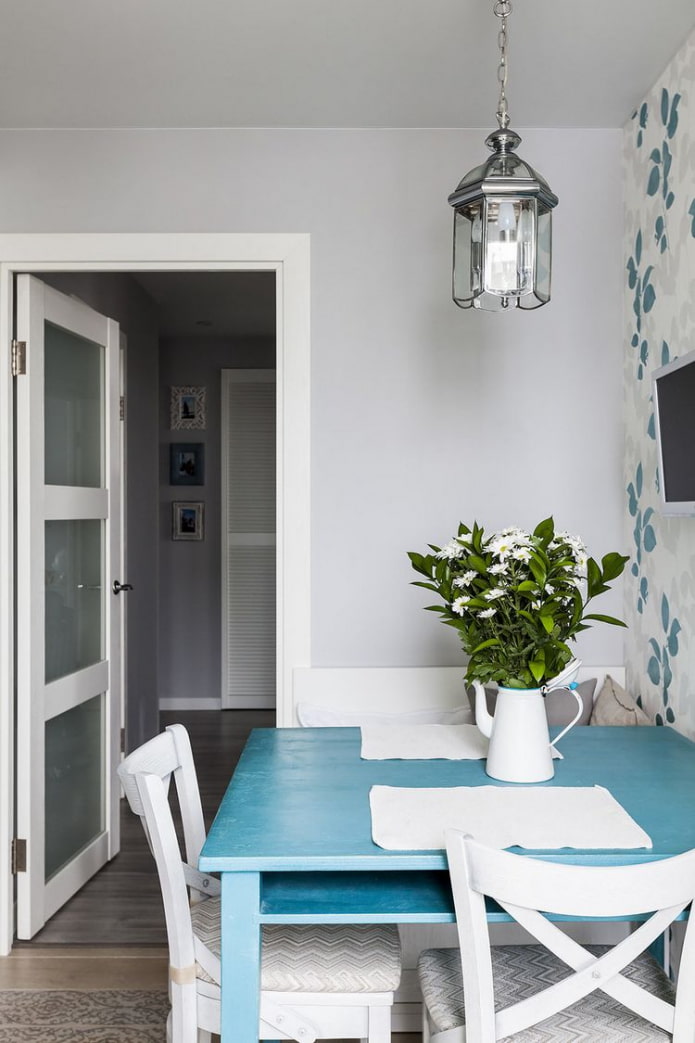 cuisine scandinave bleue