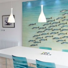 Couleur bleue à l'intérieur : combinaisons, idées de design, 67 photos-7