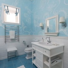 Couleur bleue à l'intérieur : combinaisons, Idées de design, 67 photos-3