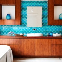Couleur bleue à l'intérieur : combinaisons, idées de design, 67 photos-9