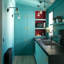 Couleur bleue à l'intérieur : combinaisons, idées de design, 67 photos-1