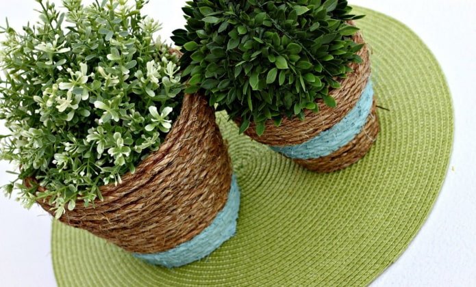 Pots de fleurs DIY