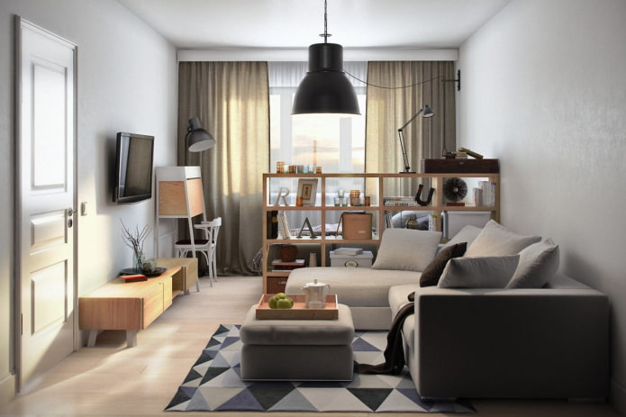 Zonage intérieur du salon - Chambre d'enfant