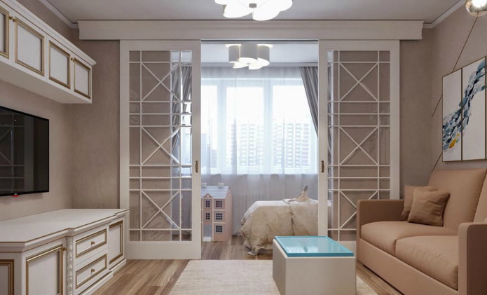 Aménagement intérieur d'un Chambre d'enfant et salon combinés