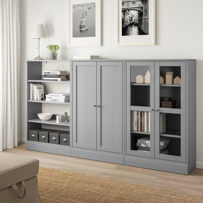 meubles gris ikea