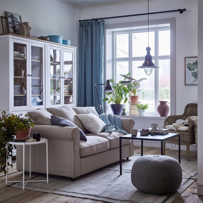 salon ikea élégant