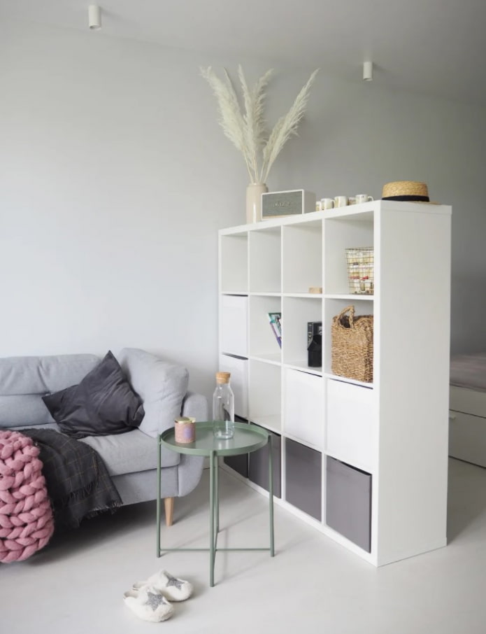 étagères Kallax à l'intérieur