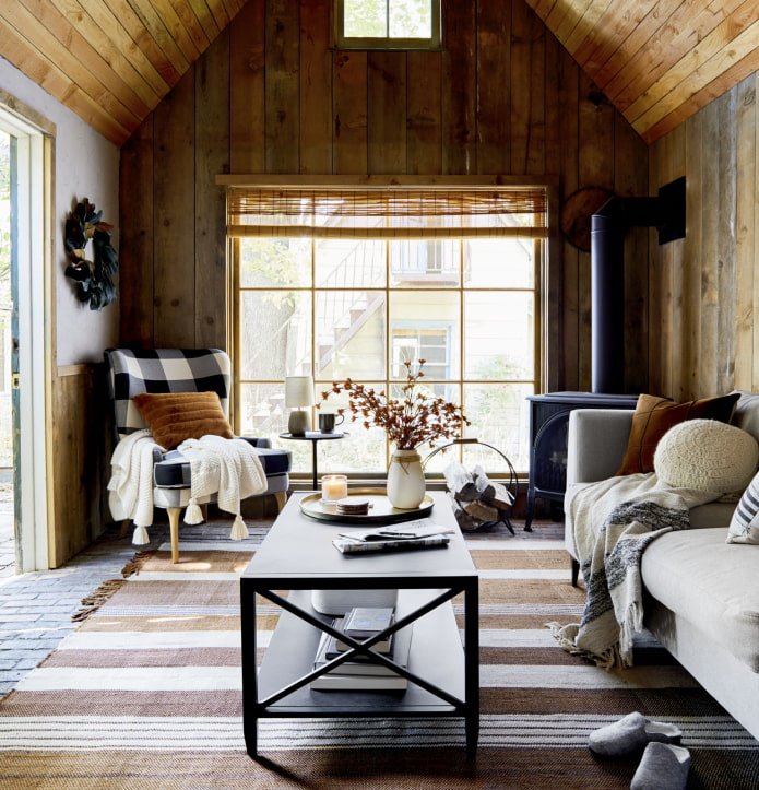 hall style chalet