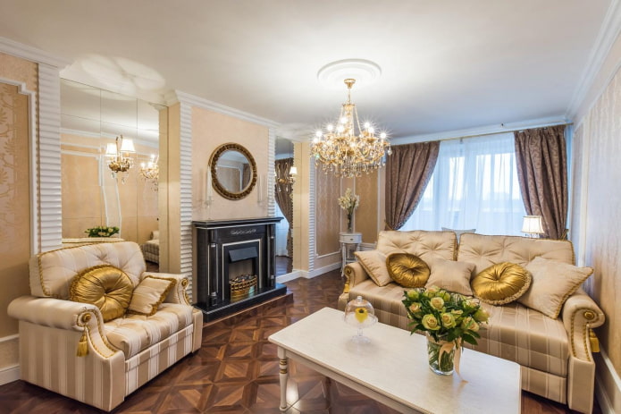 design de salon de style classique