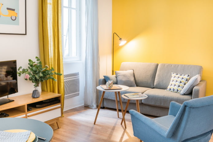 mur jaune