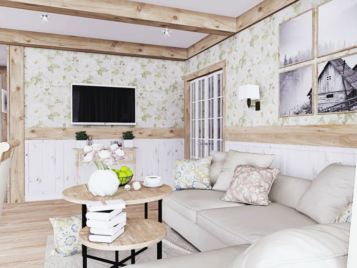 campagne dans l'appartement