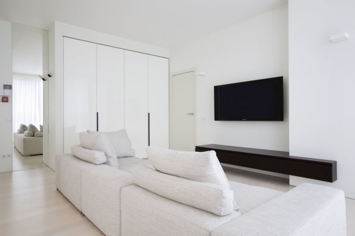 Meubles de salon de style minimaliste