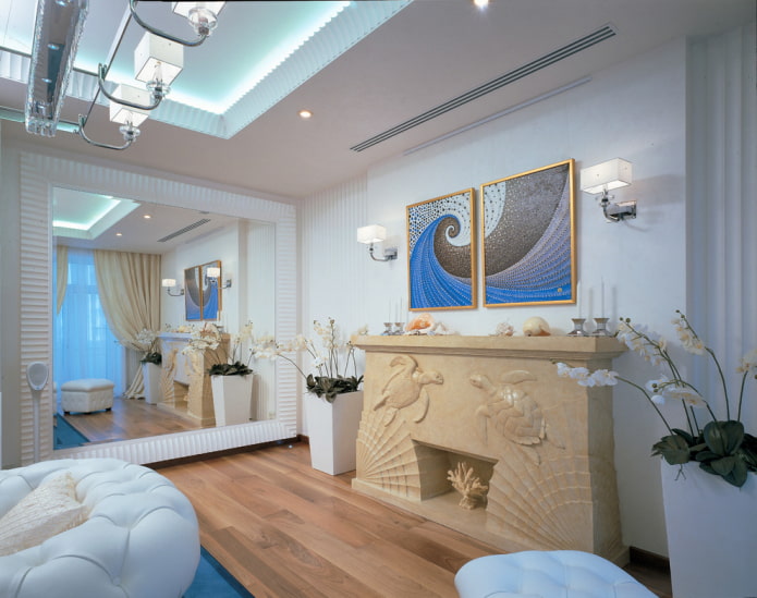 éclairage de salon