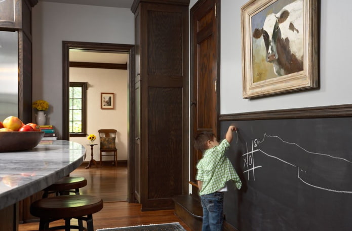 peinture à la craie pour l'intérieur