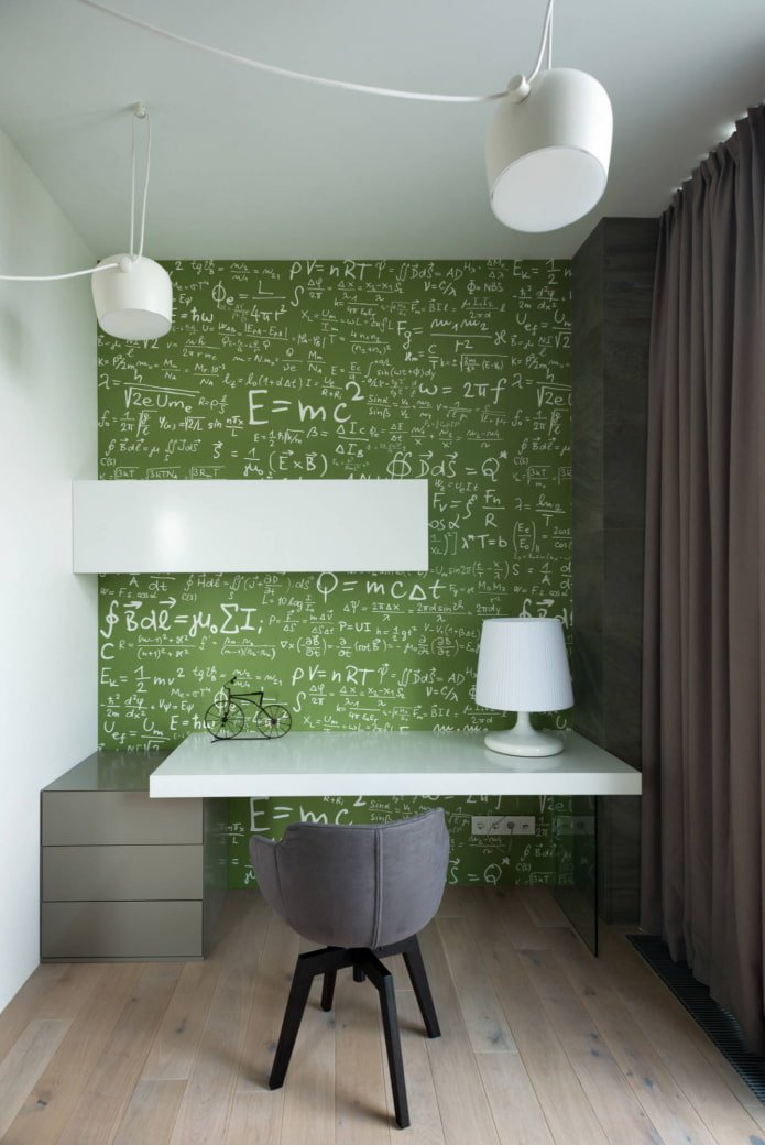 peinture pour tableau noir verte