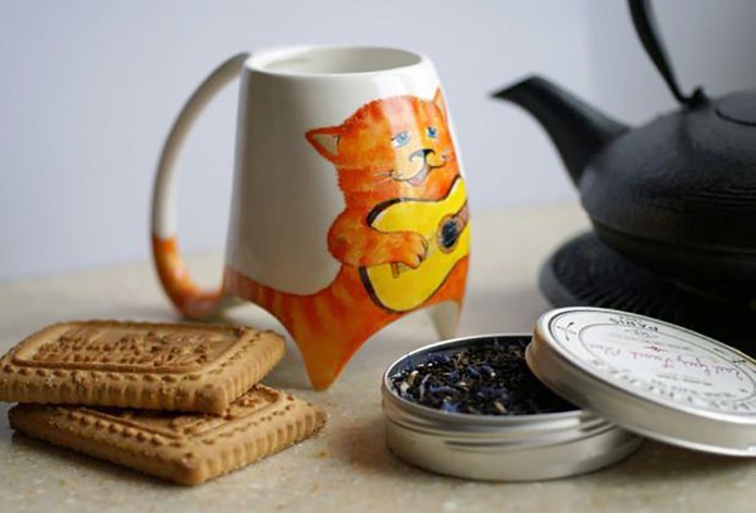 Décor de tasse