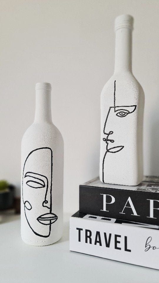 Peinture de bouteille