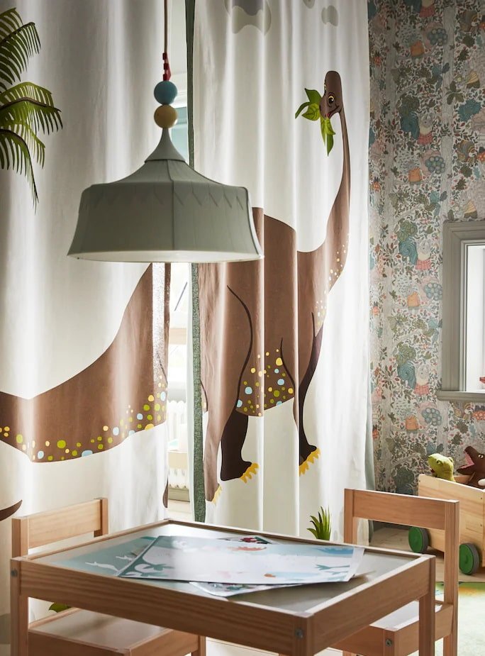 Rideaux IKEA pour le zonage