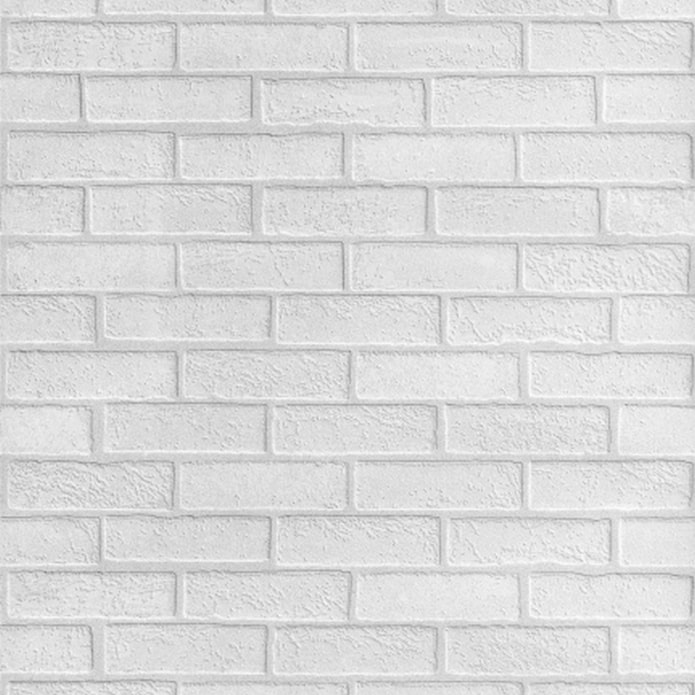 Panneau de fibres imitation brique