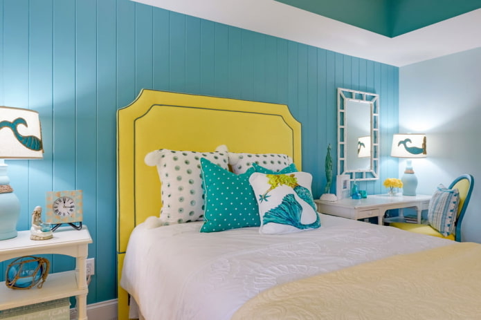 chambre d'enfant lumineuse