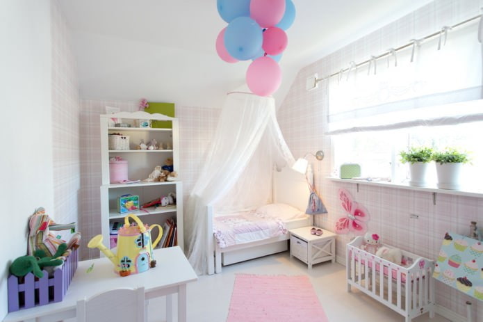conception soignée d'une chambre d'enfant
