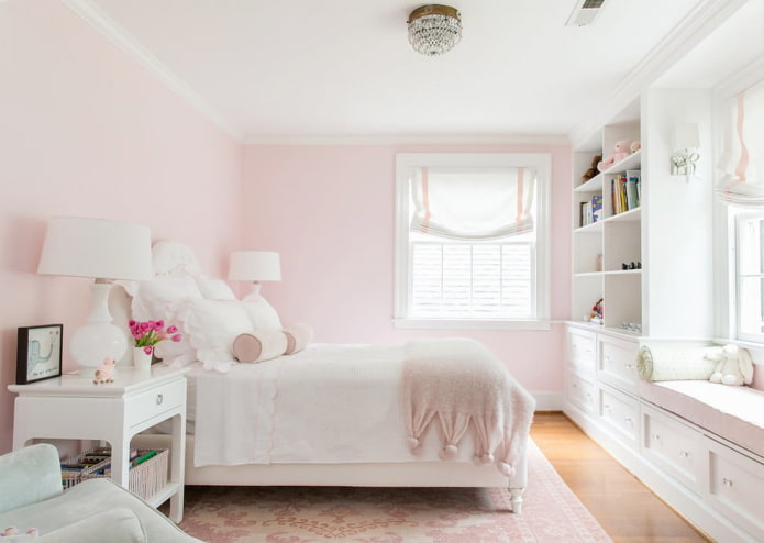 chambre douce pour une fille