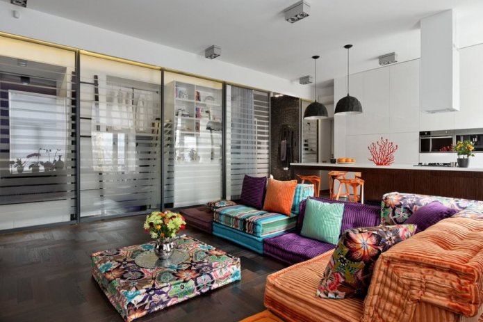 projet de studio 50 m²