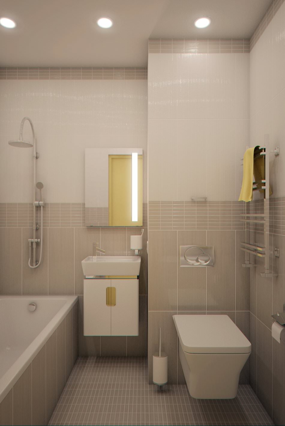 intérieur d'un petit studio de 28 m².