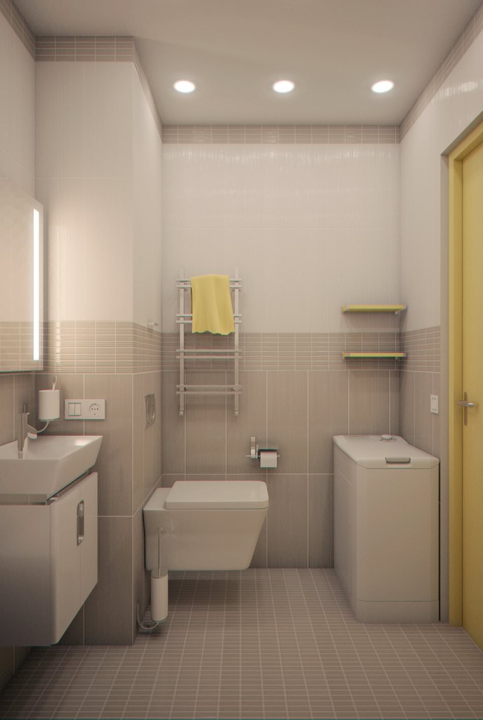 intérieur d'un petit studio de 28 m².