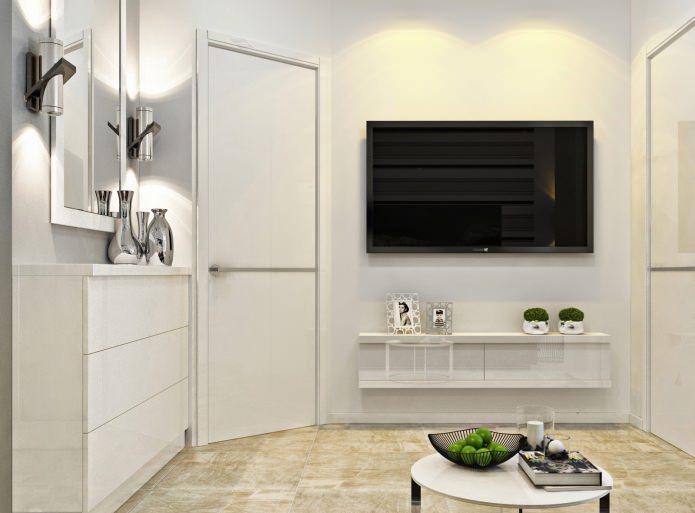 TV au mur