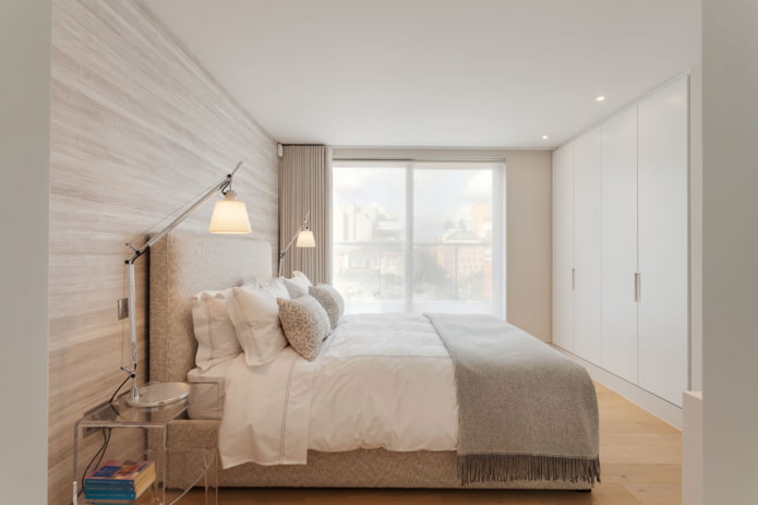 Chambre moderne aux tons beiges