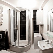 Intérieur en noir et blanc : caractéristiques de conception, 60 photos-0