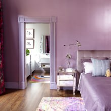Intérieur aux tons violets : combinaisons, revue par pièces, 70 photos-7
