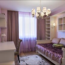 Intérieur aux tons violets : combinaisons, revue par pièce, 70 photos-12
