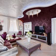 Intérieur aux tons violets : combinaisons, revue par pièces, 70 photos-8